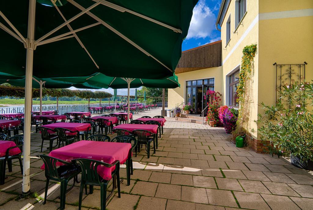Elbterrassen Zu Brambach Hotel Dessau-Rosslau Exterior photo